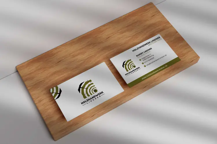 Holzhandwerk Lindner Visitenkarten